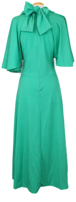 Vintage Midikleid grün - M/38 - Bild 4