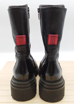 Stiefeletten Laura Bellariva Schwarz Leder Gr.36 | Herbst-Begleiter - Bild 3