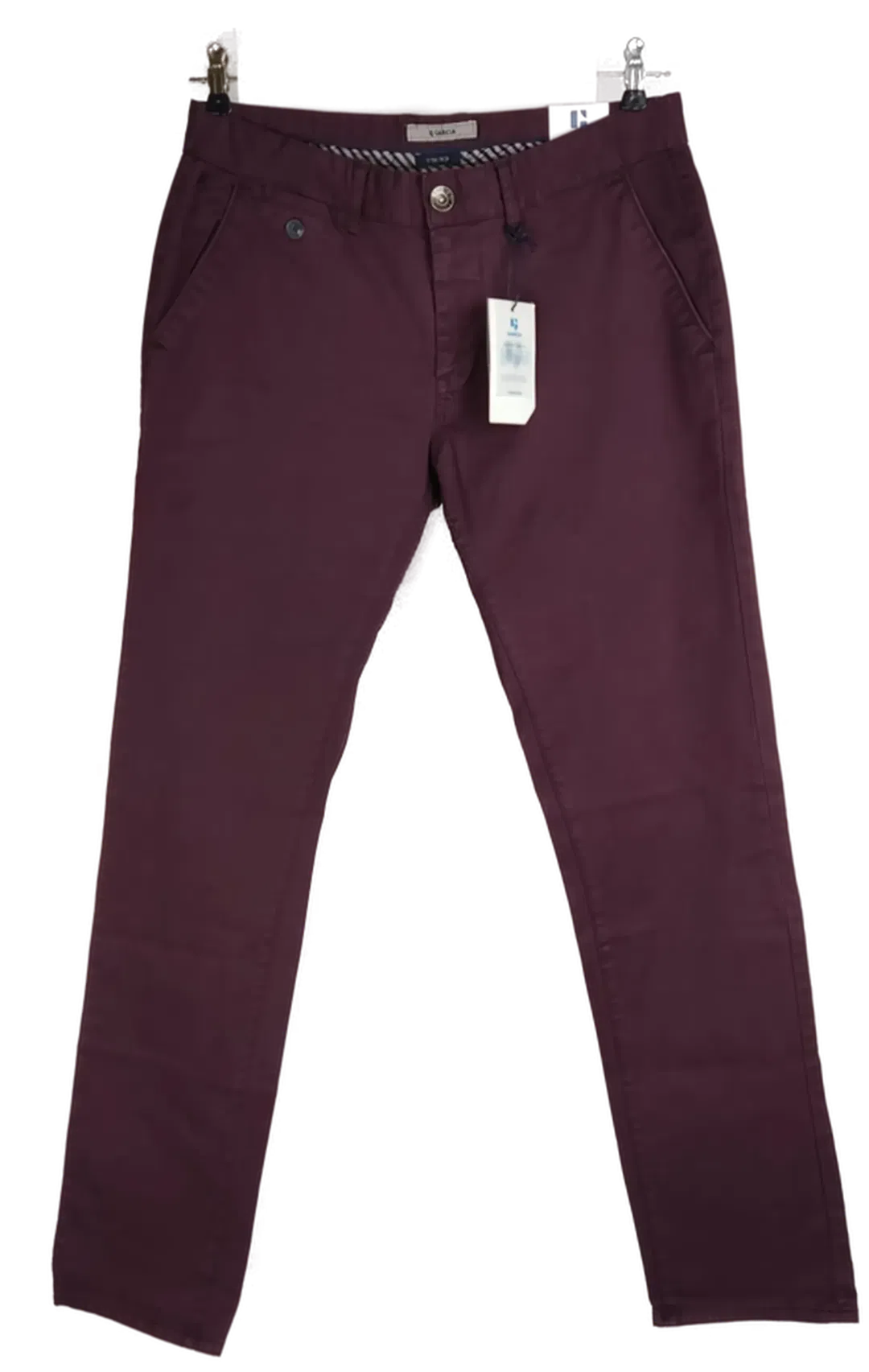 Garcia Herren Hose weinrot - 32/34 - Bild 4