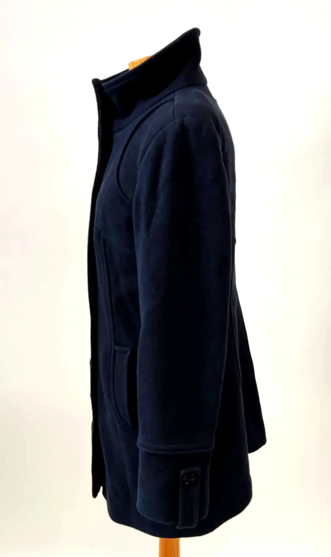 Tom Tailor Damen Kurzmantel dunkelblau - Gr. M – Bild 2