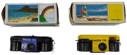 2 Stück MICRO 110 Camera/Kamera mit Schlüsselanhänger aus den 1990 - Bild 2