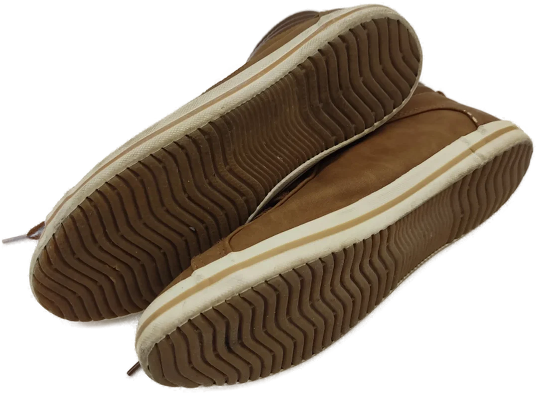 Schuhe "Graceland", halbhoch, braun mit Stickerei, Größe 36 – Bild 5