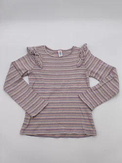 3er Set Langarm Shirts, Mädchen, Gr. 122 – Vorschau 2