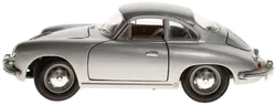 Burago Porsche 356 B – Maßstab 1:18 – Silber – Modellauto Diecast – Made in Italy - Bild 2
