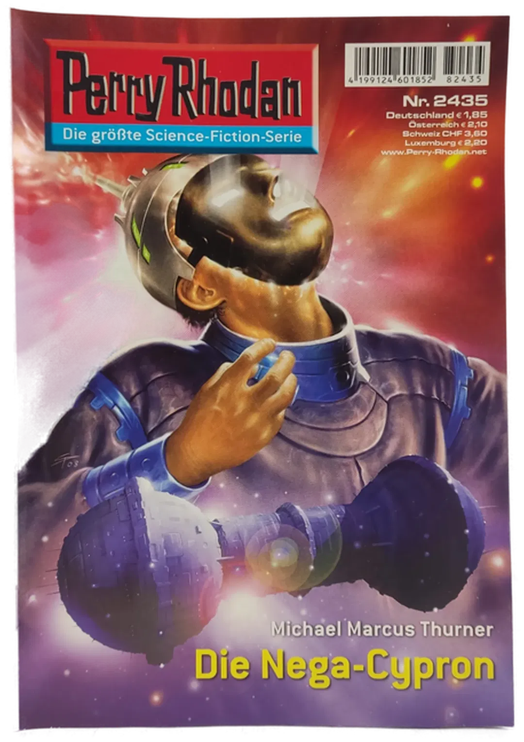 Romanheft Perry Rhodan Die Nega-Cypron Erstauflage Nr. 2435 - Bild 1