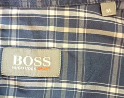 Hugo Boss Herrenhemd blau/weiß Gr. M – Vorschau 3