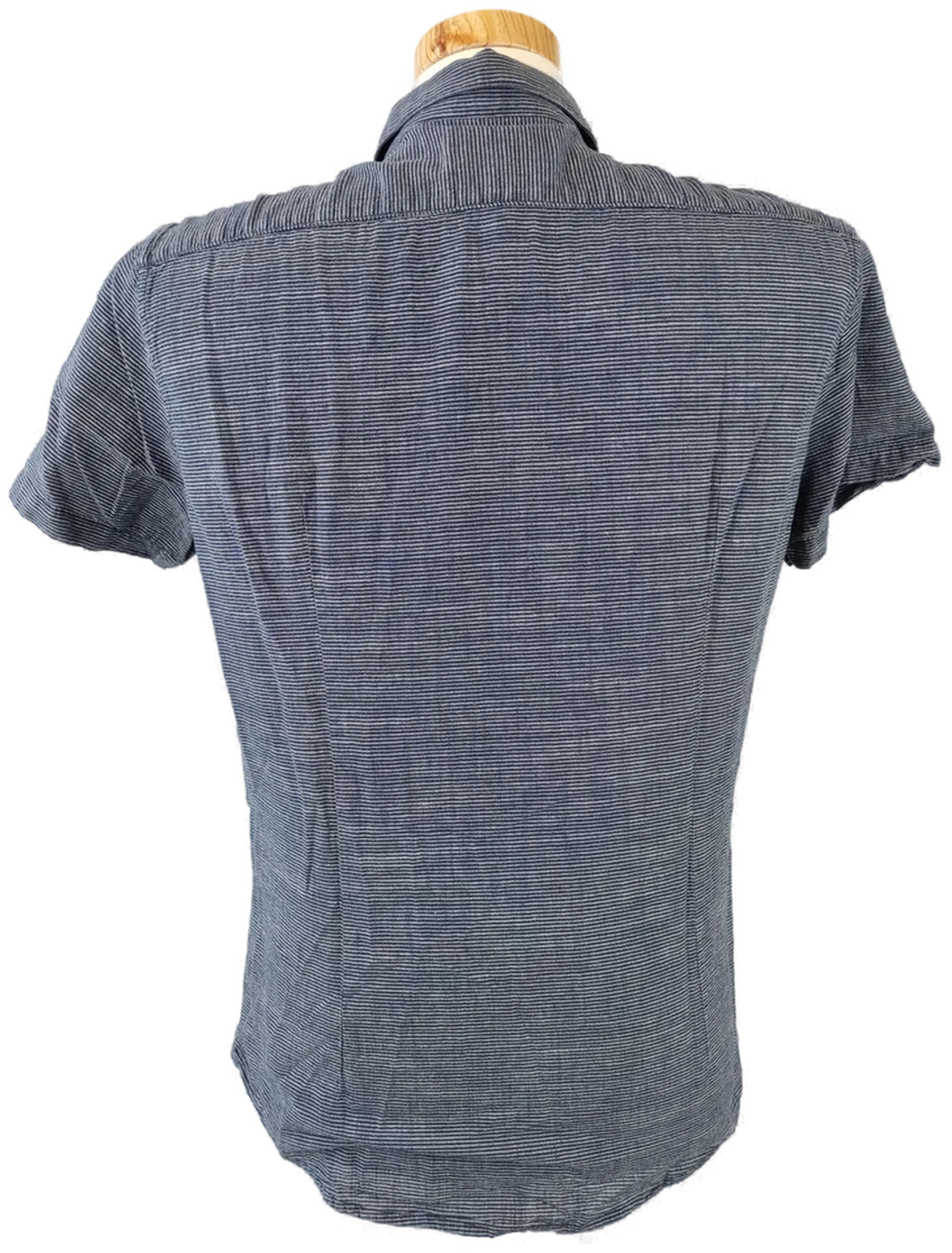 Tom Tailor Denim dunkelblau längsgestreift - M (Slim fit) – Bild 3