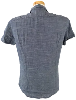 Tom Tailor Denim dunkelblau längsgestreift - M (Slim fit) - Bild 3