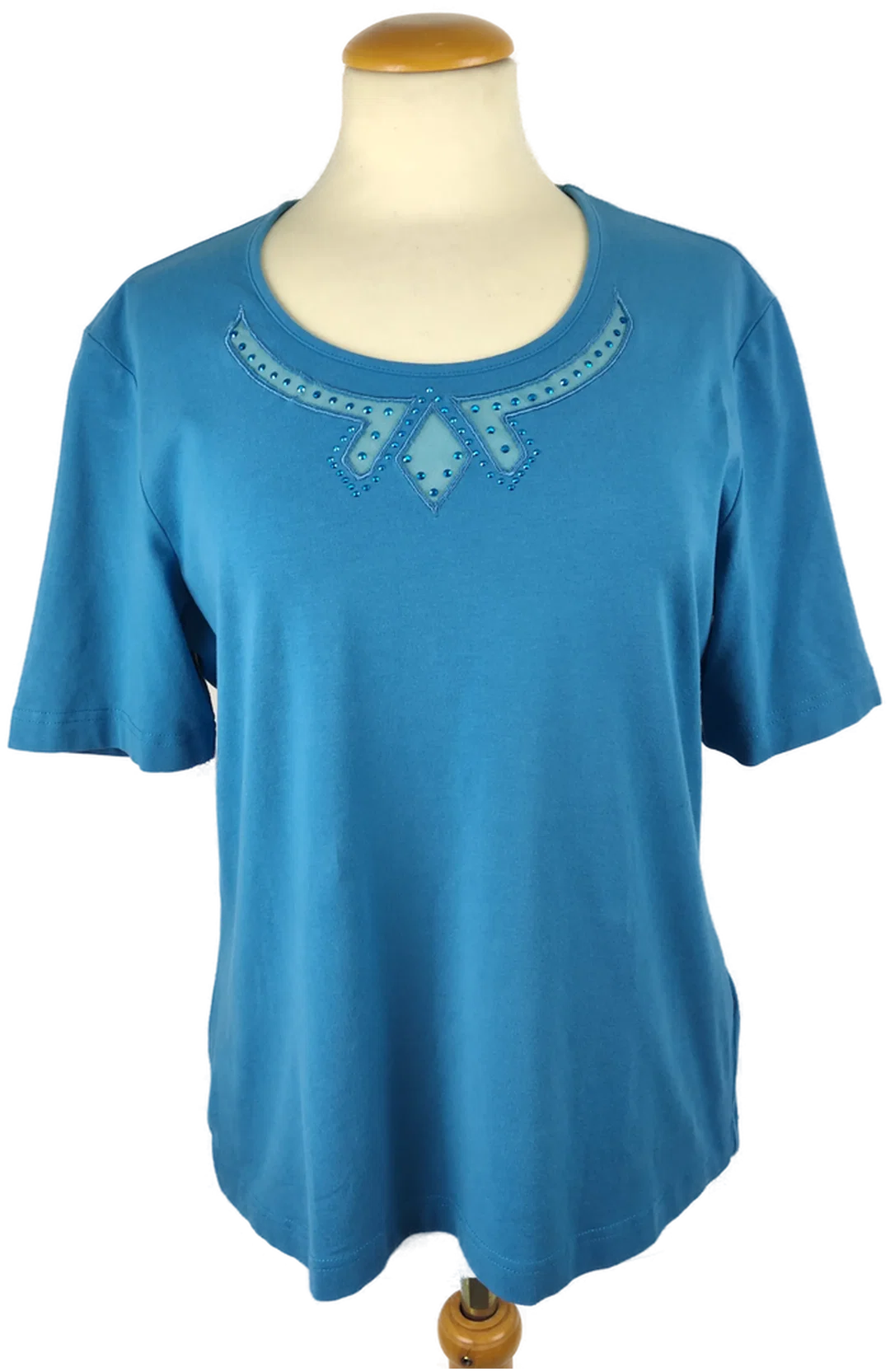 Damen T-Shirt Gerry Weber Unifarben | Sommerleicht - Bild 1
