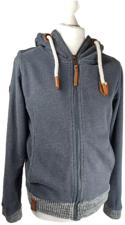 Naketano Herren Kapuzen Sweater Jacke L Baumwolle | Streetwear-Charme - Bild 1