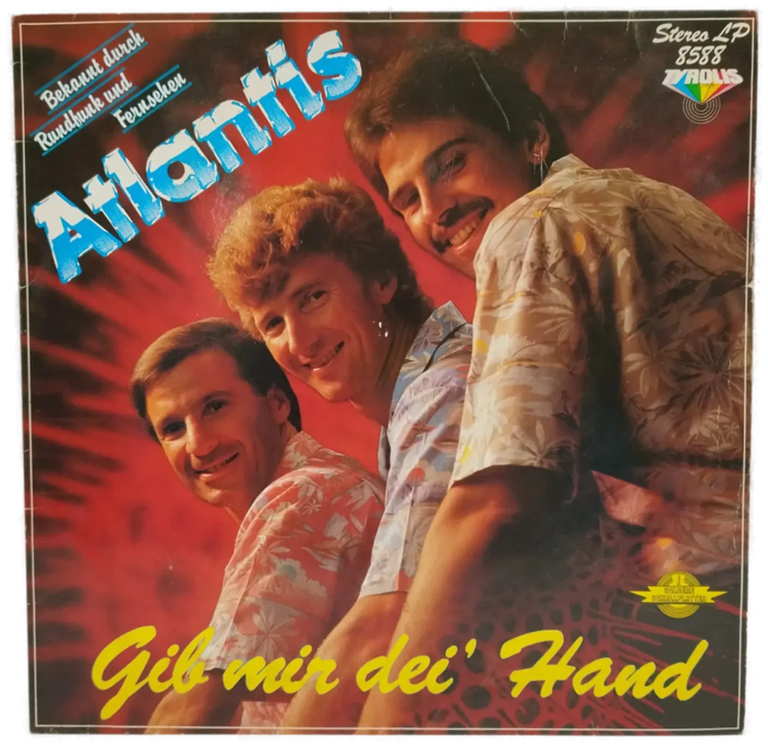LP, Atlantis, Gib mir Dei` Hand, Schlager  - Bild 1