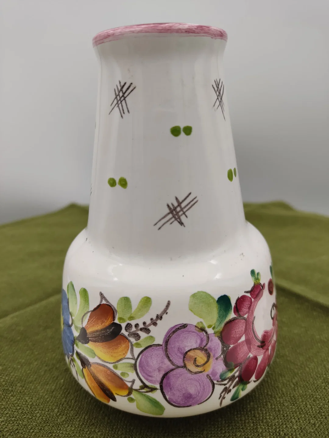 Gmundner Keramik Vase Streublumen 13 cm | Sammlerstück – Bild 5