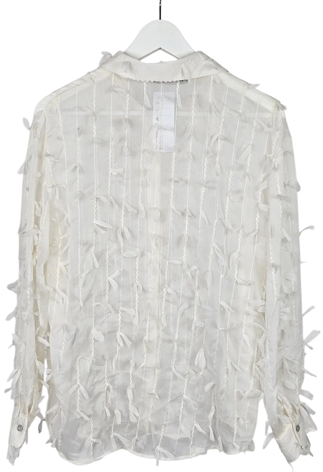 ZARA Damen Bluse, weiß - Gr. M  – Bild 2