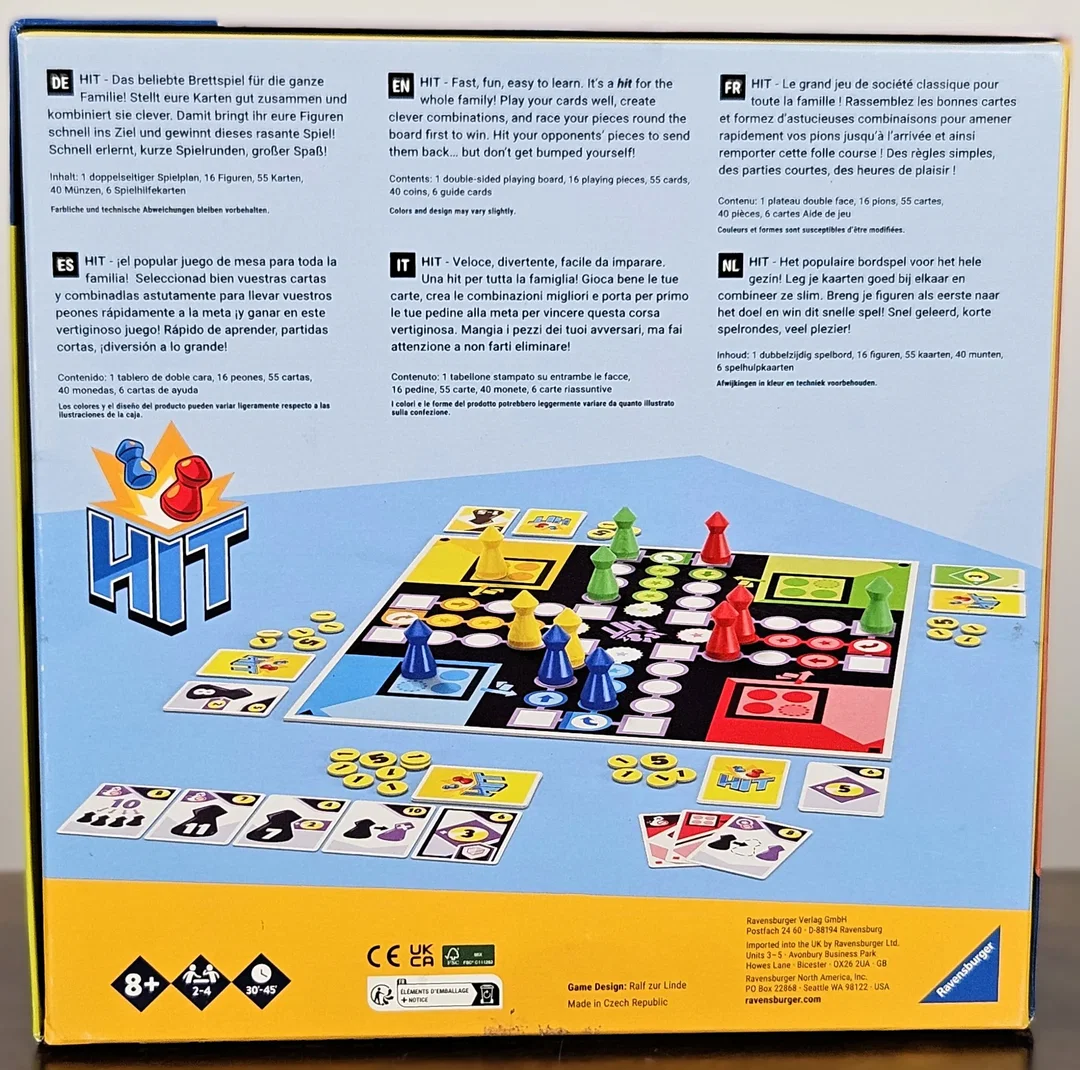 HIT - Schnell erlernt, Kurze Spielrunden, Großer Spaß -  Gesellschaftsspiel - Ravenburger – Bild 2