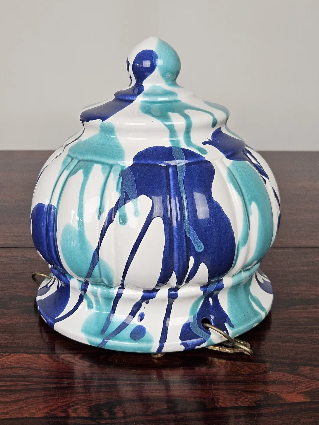 Gmundner Keramik Hängevase "Blumenampel" - Wasserfall - Höhe ca. 26 cm – Bild 2