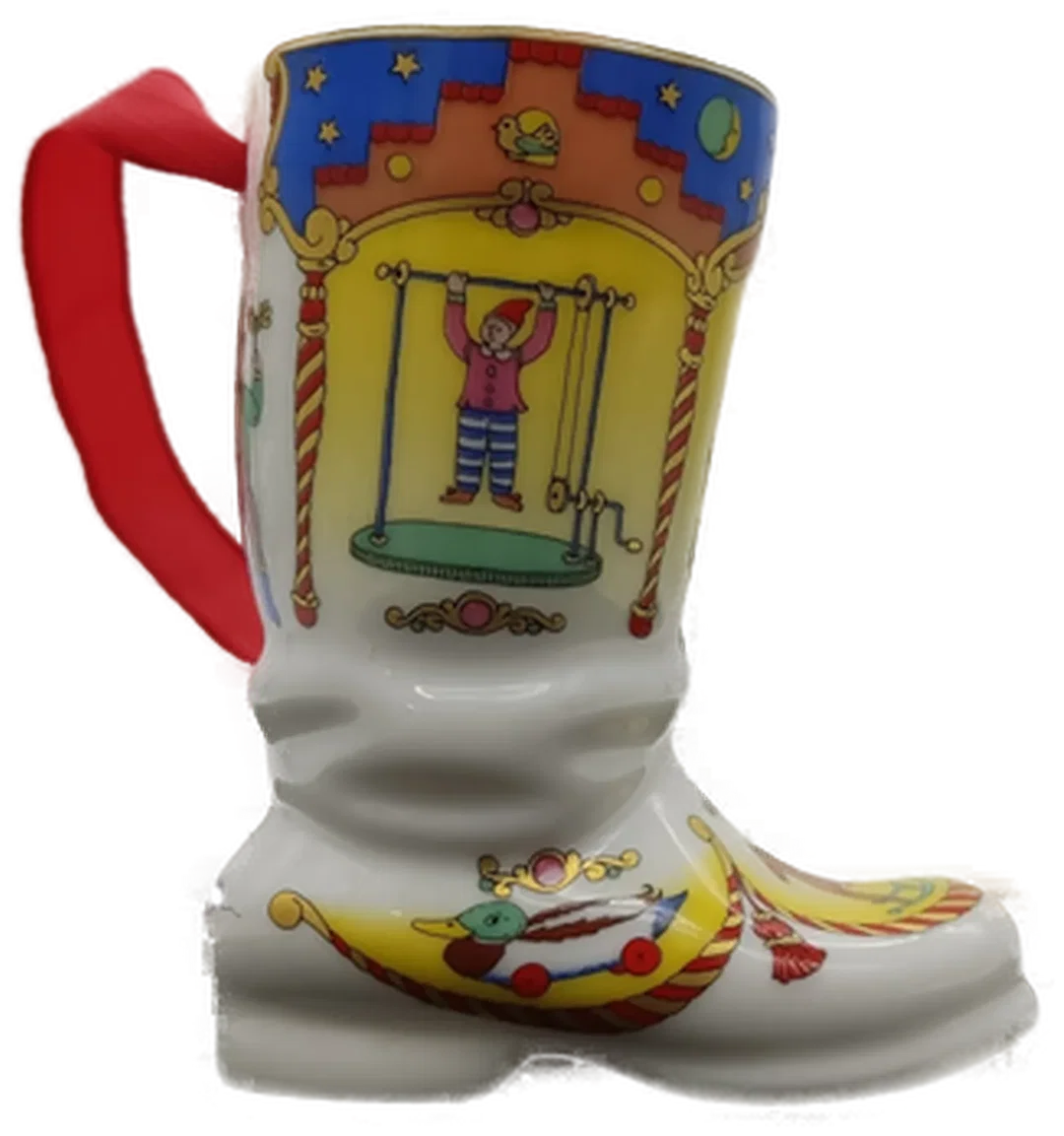 Hutschenreuther Weihnachtsstiefel 2000 Porzellan – Bild 3