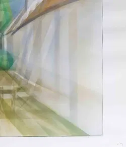 Ludwig Krammer Airbrush „Ausg’steckt is“ 1990er – 55x42cm - Bild 3