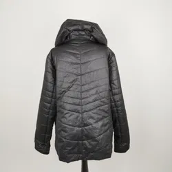 Alba Moda, Steppmantel mit weitem Stehkragen, schwarz, Gr. 46 - Bild 2