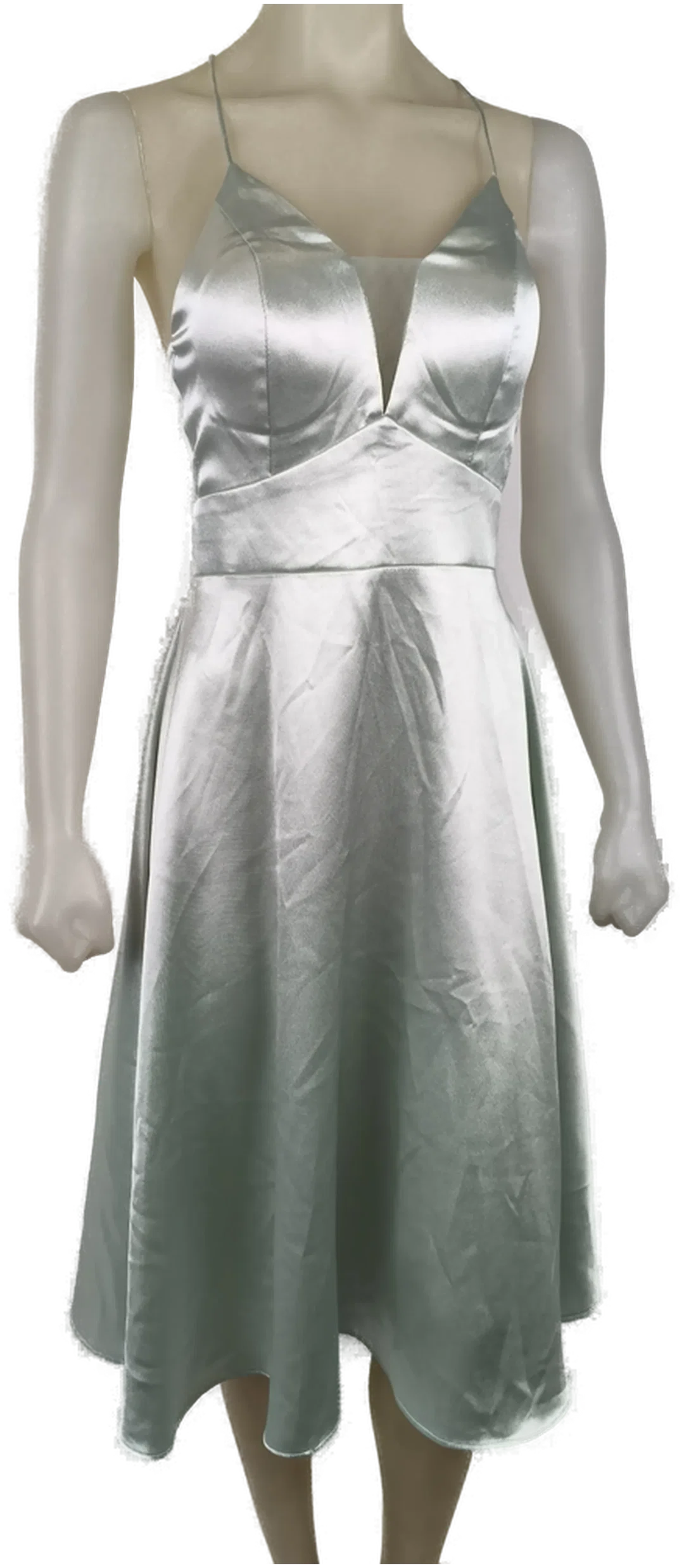 Eva & Lola, Festkleid, Gr. S, Ballkleid, mintgrün metallic – Bild 3
