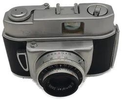 Revue Kompaktkamera mit Domiplan 2.8/45 &  Ledertasche - Bild 4