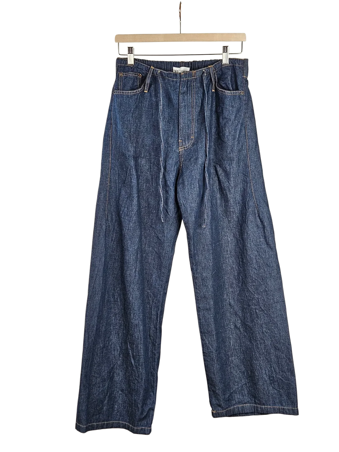 ZARA Damen Hose, blau - Gr. L / 40 - Bild 1