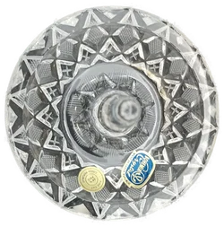 Tschechischer Kristall Kerzenständer -  Bohemia Finecut 24% Pbo - Bild 3