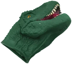 Handpuppe T-Rex Dinosaurier, Gummi – Vorschau 1