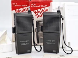 Realistic TRC-87 1-Kanal CB-Walkie-Talkie Set (2 Stück) - Schwarz - OVP - Bild 2