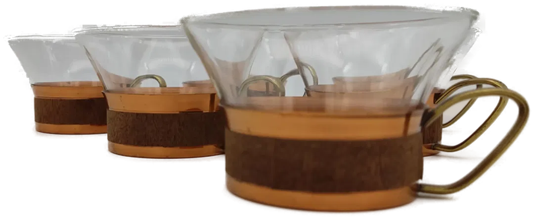 Tee-/Kaffee-Set 6-teilig | Einmaliges Unikat - Bild 4