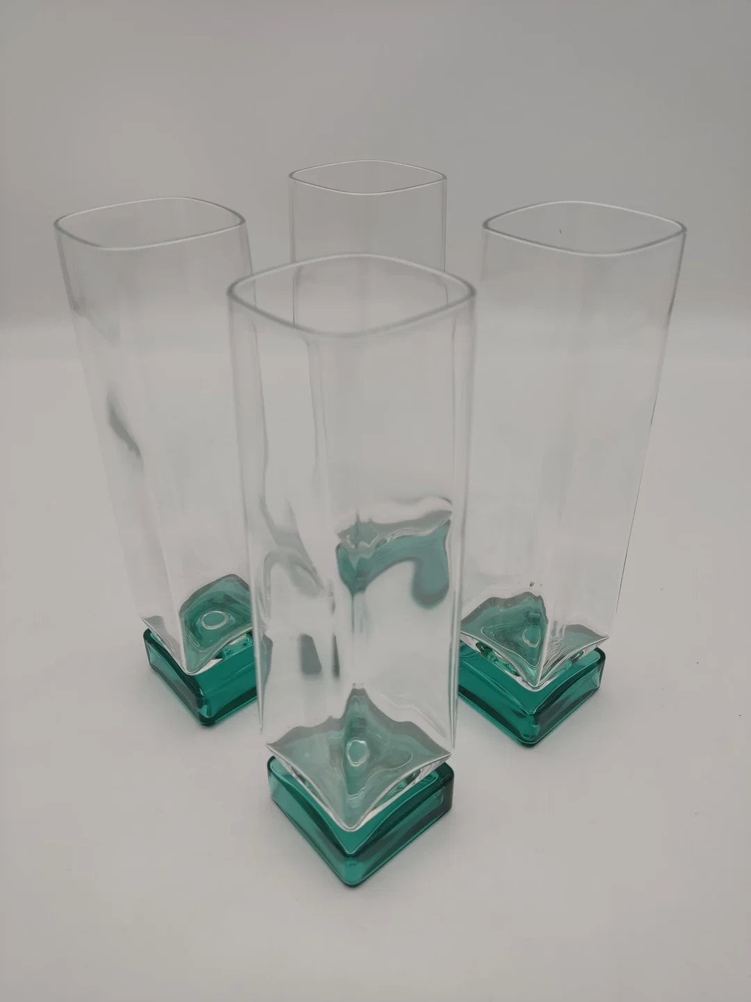 Luigi Bormioli "Light&Music" Longdrink Gläser, mundgeblasenes Kristallglas, Höhe 17 cm – Bild 1