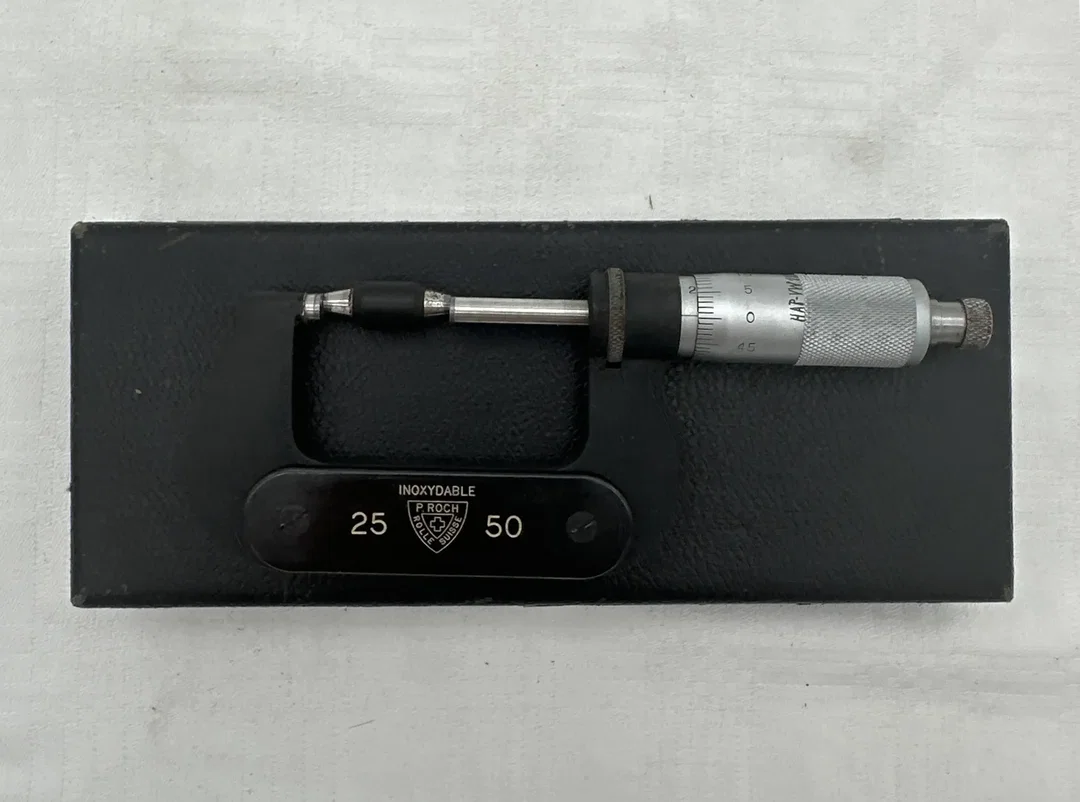 Vintage - Feinmess- Schraublehre – Bild 2