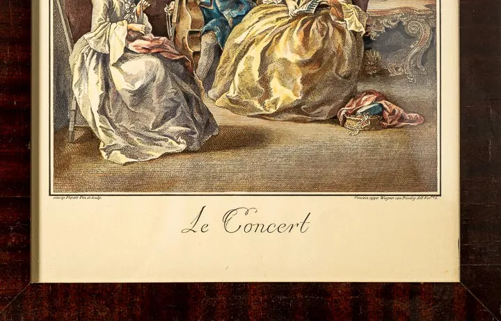 Jean Jacques Flipart "Le Concert" – Bild 2