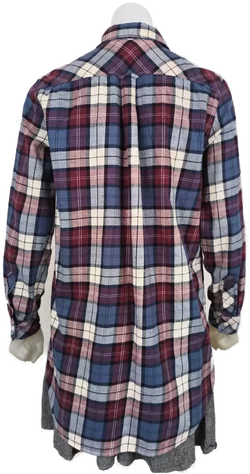 H&M, Flanellhemd Damen, Gr. 38, Country - Bild 3