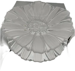 Kristall-Servierplatte Mikasa Transparent | Sunflower Frost - Bild 8