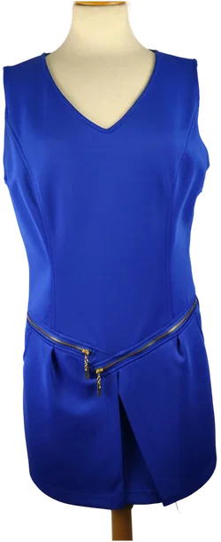 Damen Minikleid Sonstige XL/42 Unifarben | Wie Neu - Bild 1
