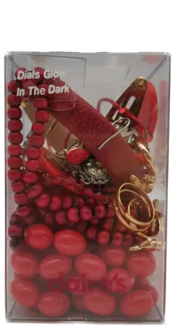 MYSTERY Modeschmuck SET - Rot - Bild 2