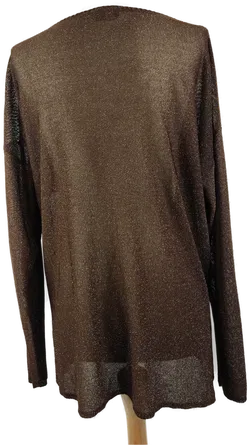 4 Jahreszeiten Damenpullover braun- 40/L - Bild 2