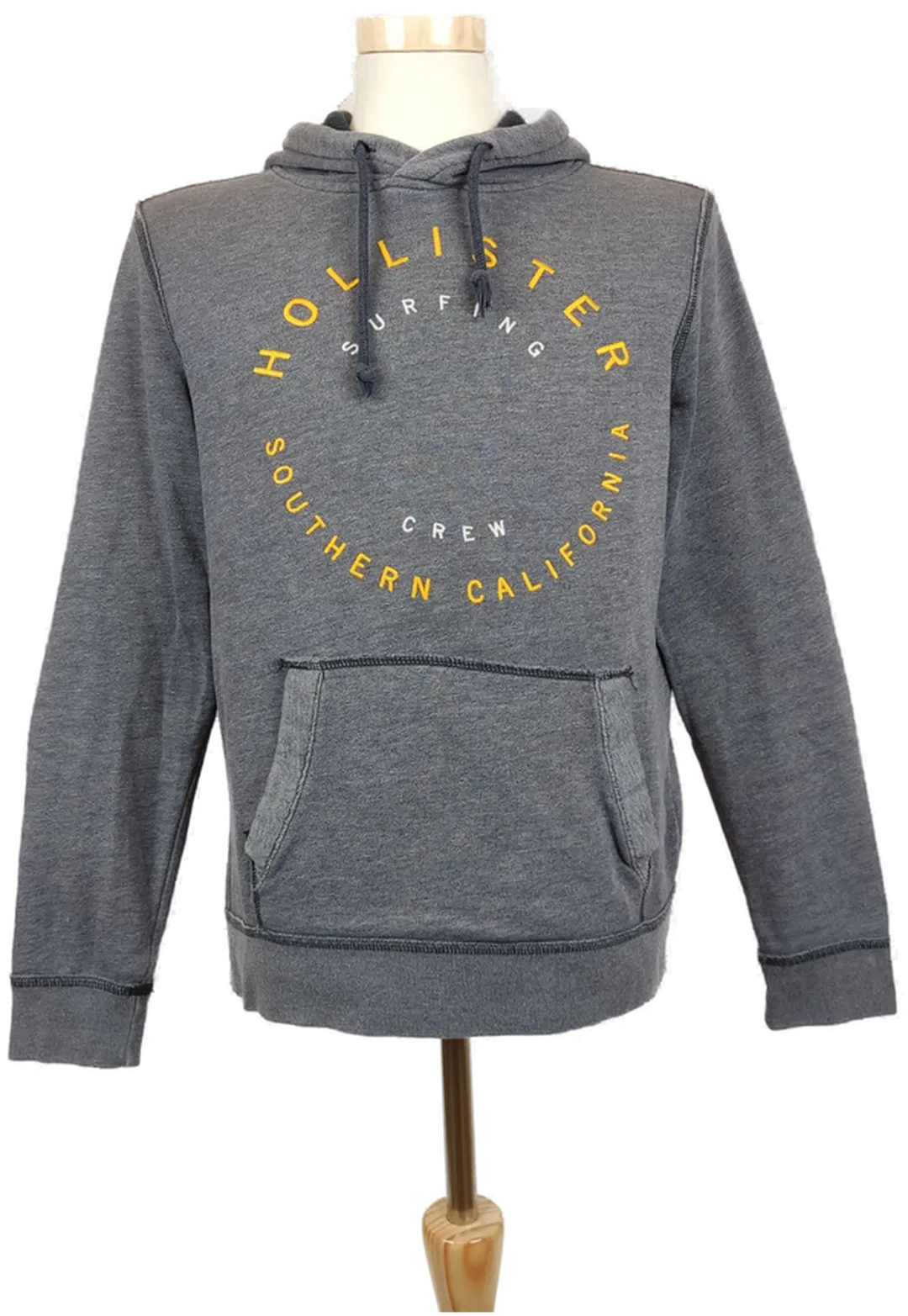Hollister Herren Kapuzenpullover grau Gr.S - Bild 1
