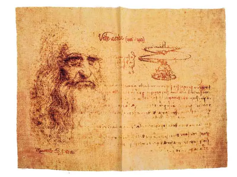 Leonardo DaVinci Holzbausatz "Luftschraube" – Bild 2