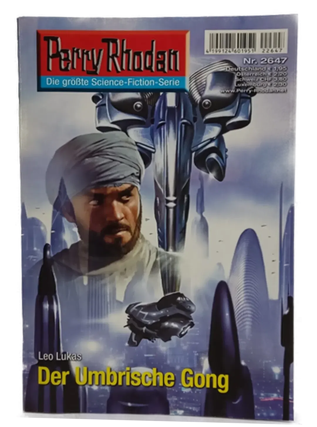 Romanheft Perry Rhodan Der Umbrische Gong Erstauflage Nr.2647 - Bild 2