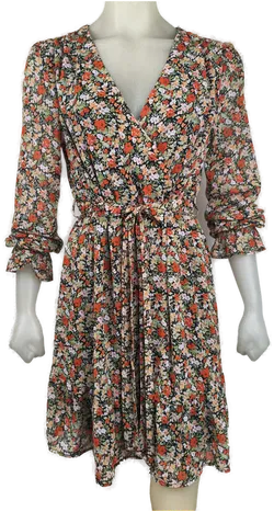 Amisu Damenkleid, Gr. 40, Blumen - Bild 3