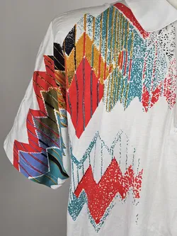 Vintage Scorpion Tennis Collection Herren T-Shirt, weiß - Gr. XXL  - Bild 4