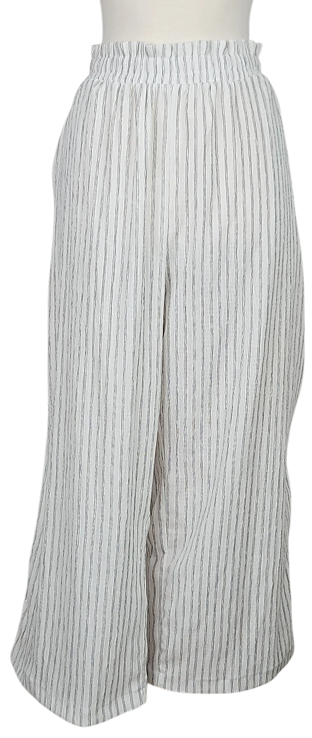 H&M Damen Hose, weiß - Gr. L  - Bild 1