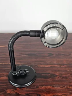 Vintage Tischlampe, schwarz - Höhe ca. 42 cm  - Bild 4