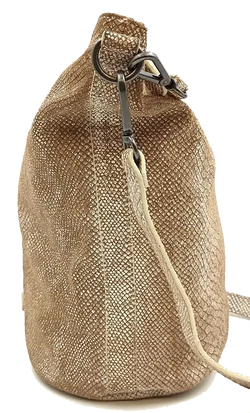 Liebeskind Berlin Ledertasche schlangenoptik braun/weiß - Bild 4
