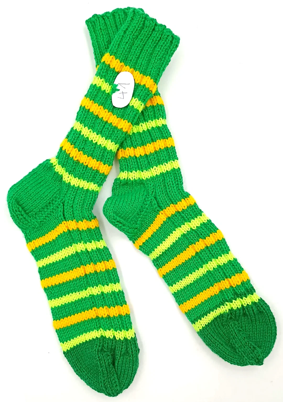 Handgestrickte Wollsocken Gr. 41 – Bild 1