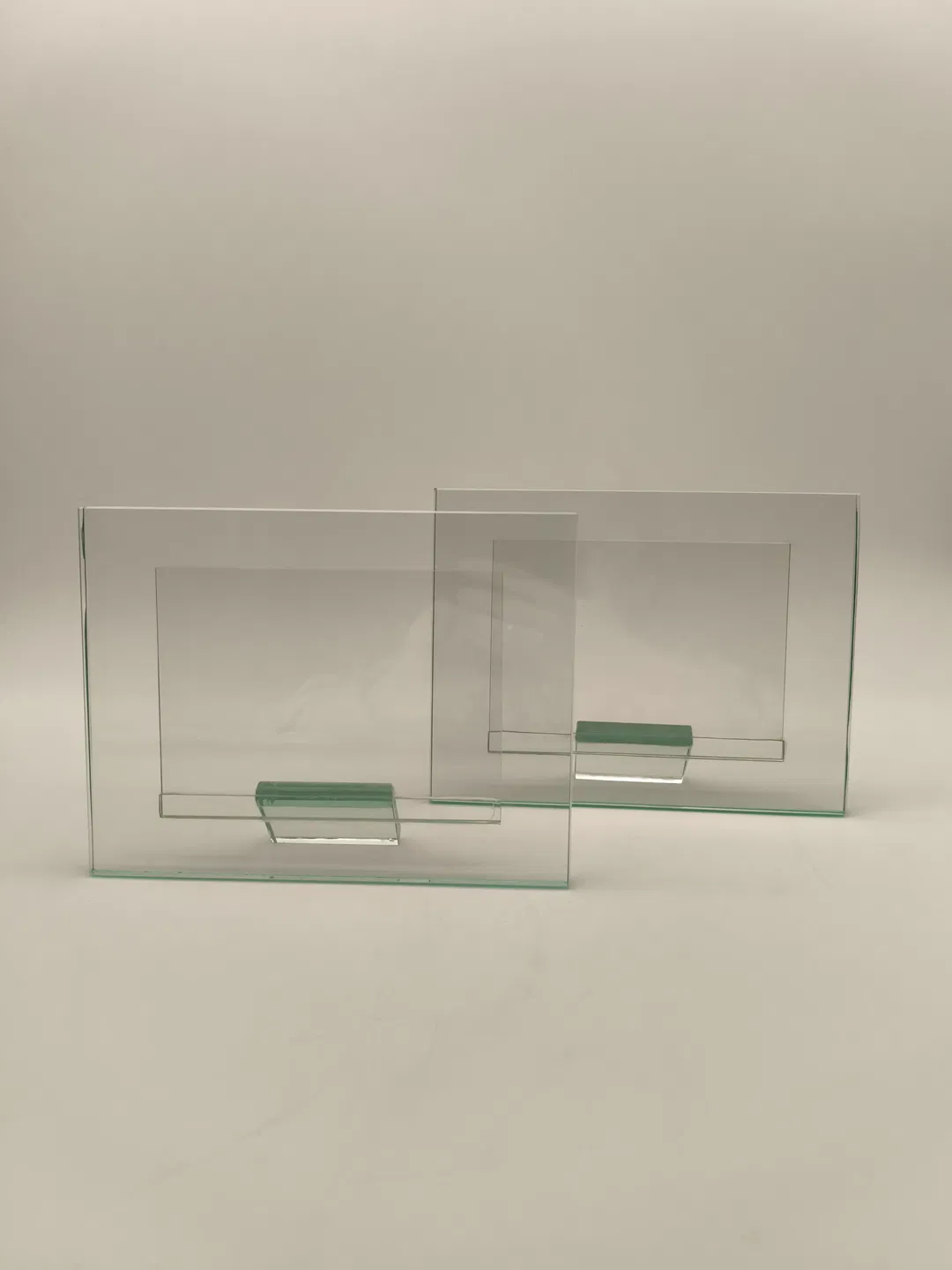 2 moderne Glasrahmen für Fotos - Bild 1