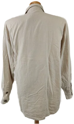 Isar-Trachten Herrenhemd beige - Gr. XXL - Bild 3