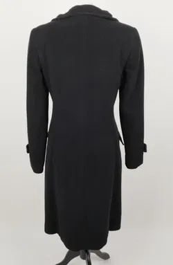 comma Damenmantel schwarz - Gr. 34 / 60% Wolle - Bild 4