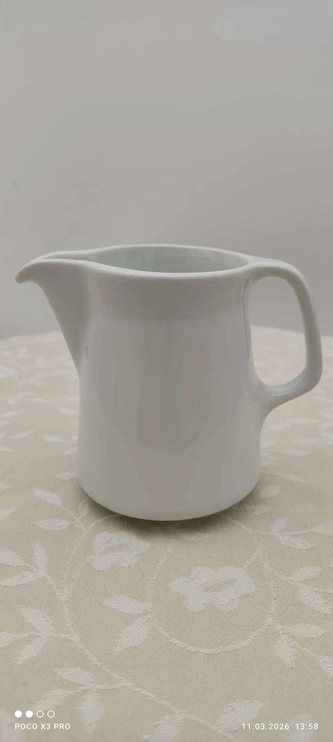 Milchkanne, Lilien Porzellan, Neuwertig | Wie Neu - Bild 4